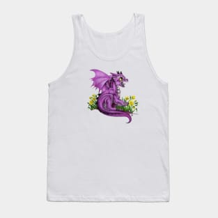 Adorable Baby Purple Dragon Tank Top